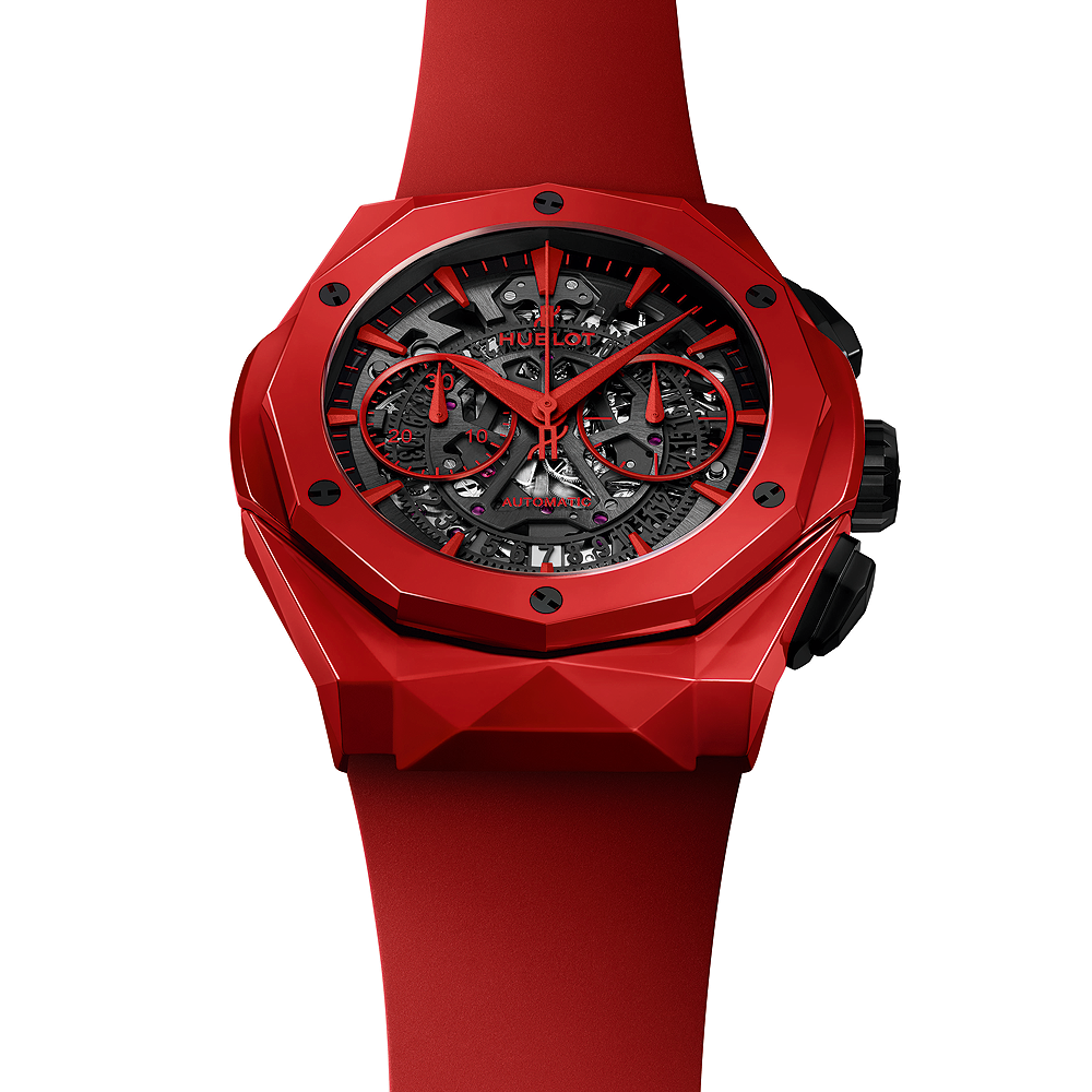 Orologi Replica Hublot Classic Fusion Chronograph Orlinksi Red Ceramic