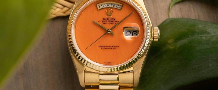 Rolex Day-Date Pietra Di Corallo Orologio Svizzero Replica